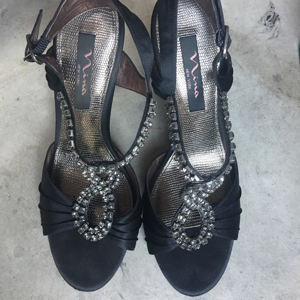 Nina black Heels